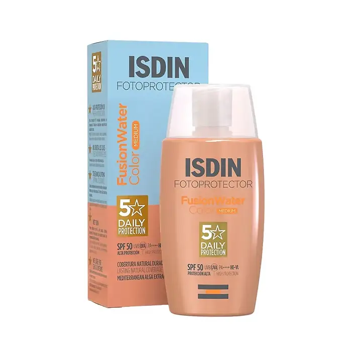 ضد آفتاب فیوژن واتر رنگی ایزدین isdin
