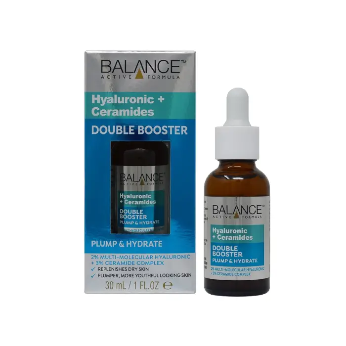 سرم هیالورنیک اسید و کمپلکس سرامید دابل بوستر بالانس | 30میل