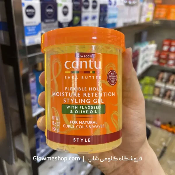 ژل حالت دهنده و آبرسان زیتون و بذر کتان کنتو