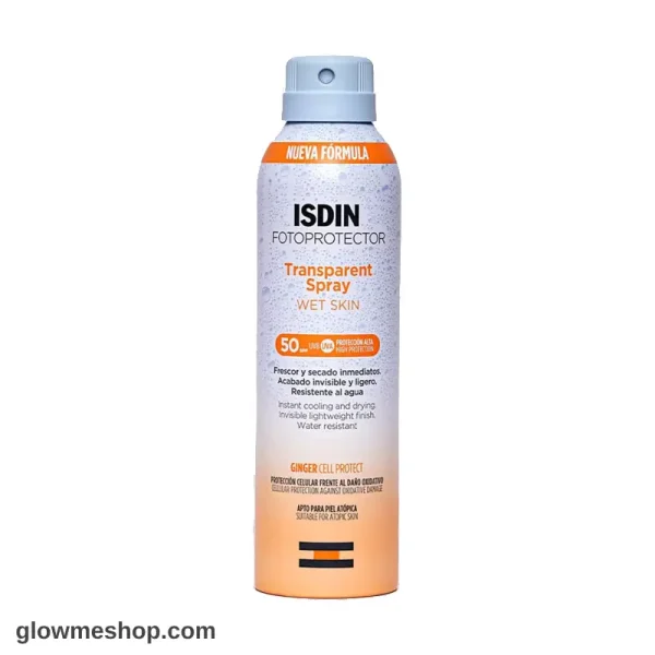 ضد افتاب اسپری بدن ایزدین Transparent Spray