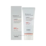 کرم ضد آفتاب ویتامین E کوزارکس + حاوی مرطوب کننده 50میل ساخت کره جنوبی