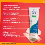 کرم مرطوب‌کننده و آبرسان کیو وی QV پوست خشک و حساس ساخت استرالیا (100میل) - Image 4